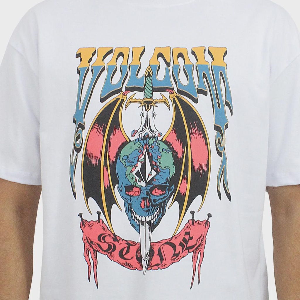Imagem 2 do produto Camiseta Volcom Confort World Weapon - Masculina