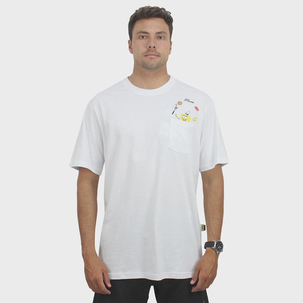 Imagem 3 do produto Camiseta Lost x Bob Esponja Juggler - Masculina
