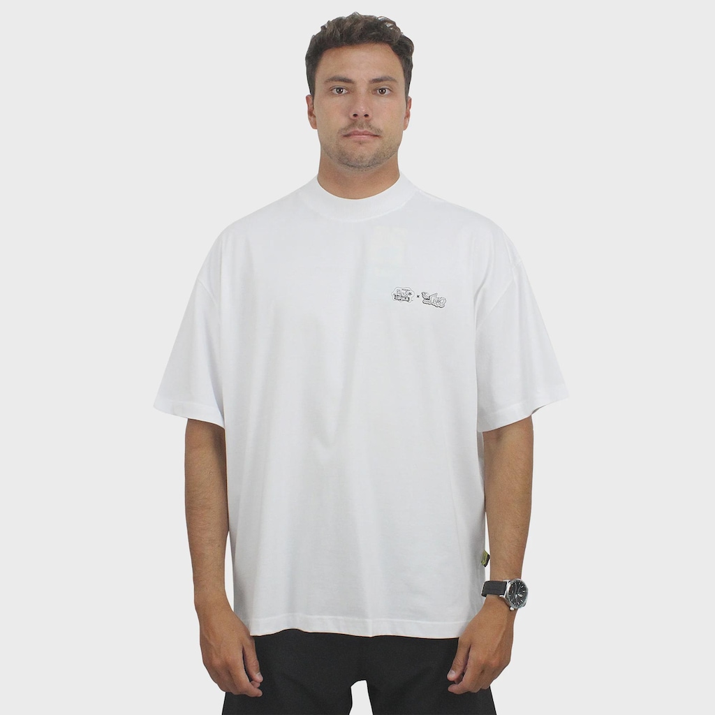 Imagem 2 do produto Camiseta Lost x Bob Esponja Quadrada Gary Artist Boxfit Masculina