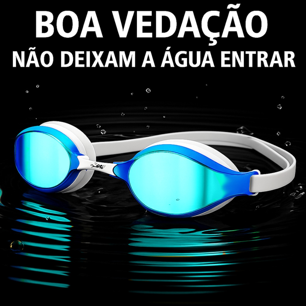 Imagem 5 do produto Óculos de Natação Gold Sports Cool Performance 6.0 - Espelhado HD - Adulto