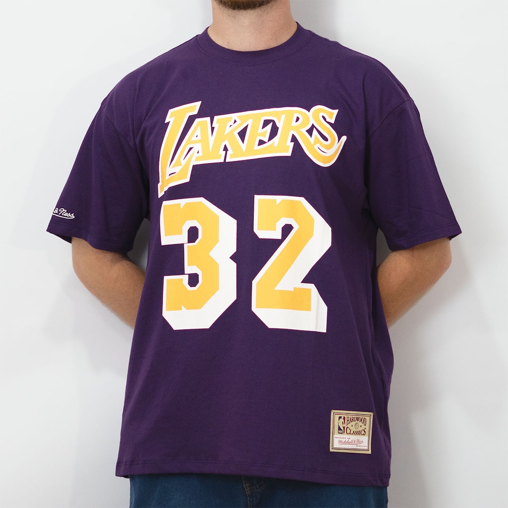Imagem 2 do produto Camiseta NBA Oversized La Lakers Johnson 32 Masculina