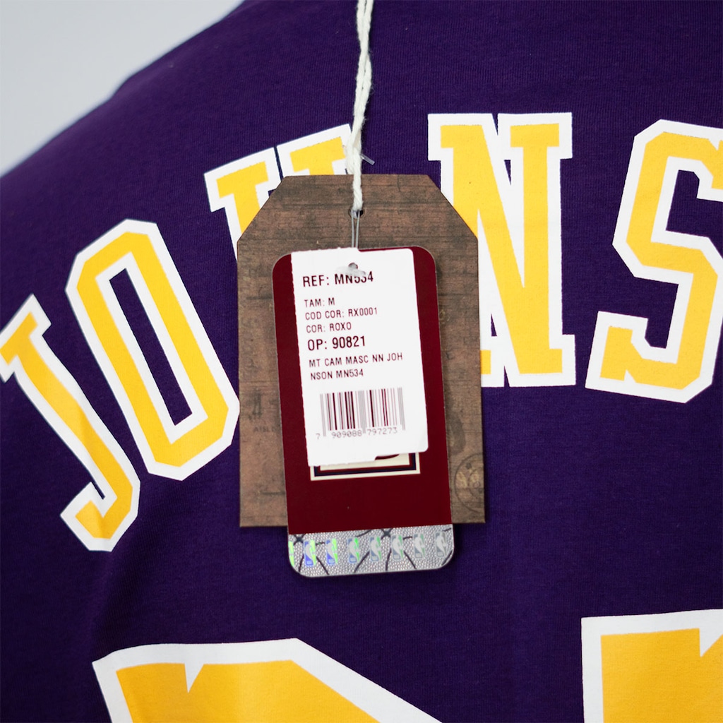 Imagem 5 do produto Camiseta NBA Oversized La Lakers Johnson 32 Masculina