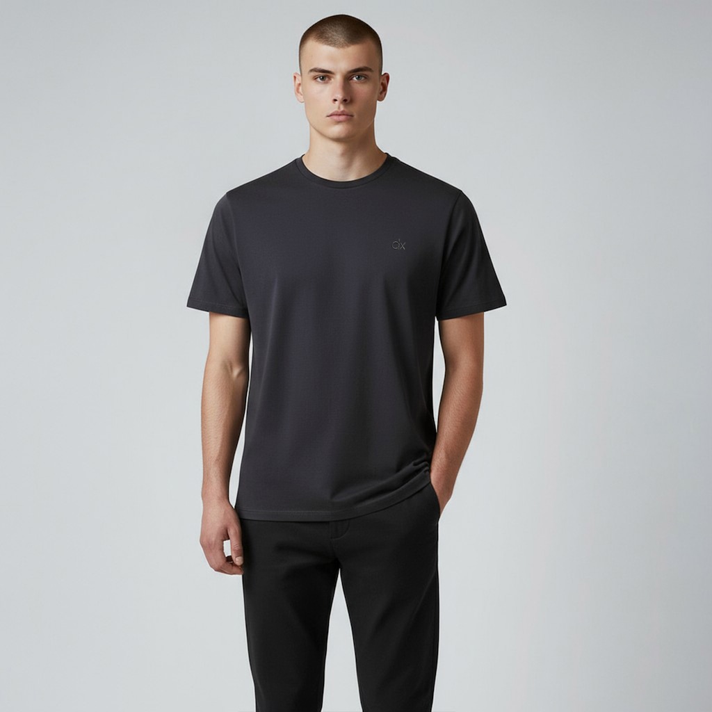 Imagem 2 do produto Camiseta Básica Algodão Dx Bordado - Masculino