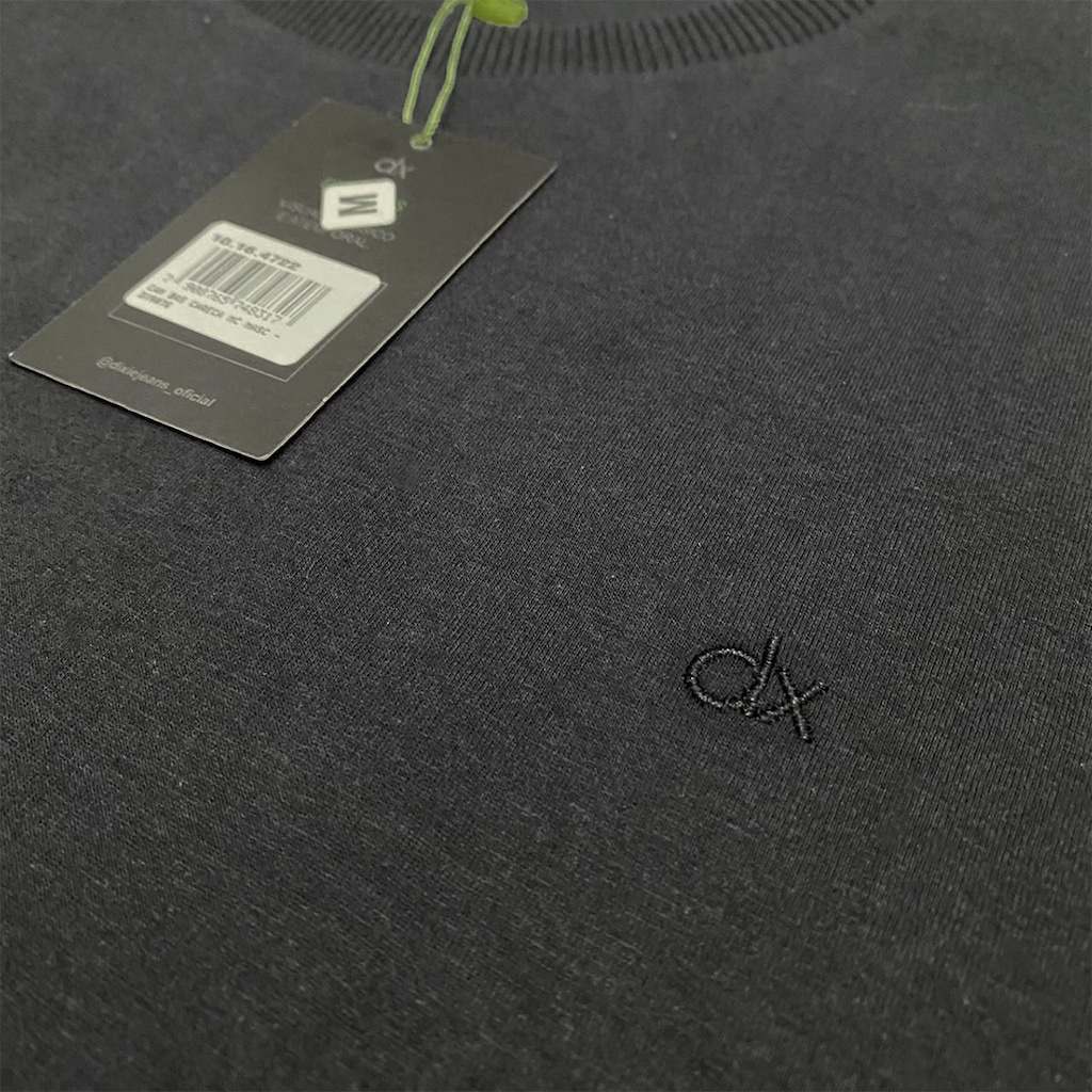Imagem 4 do produto Camiseta Básica Algodão Dx Bordado - Masculino