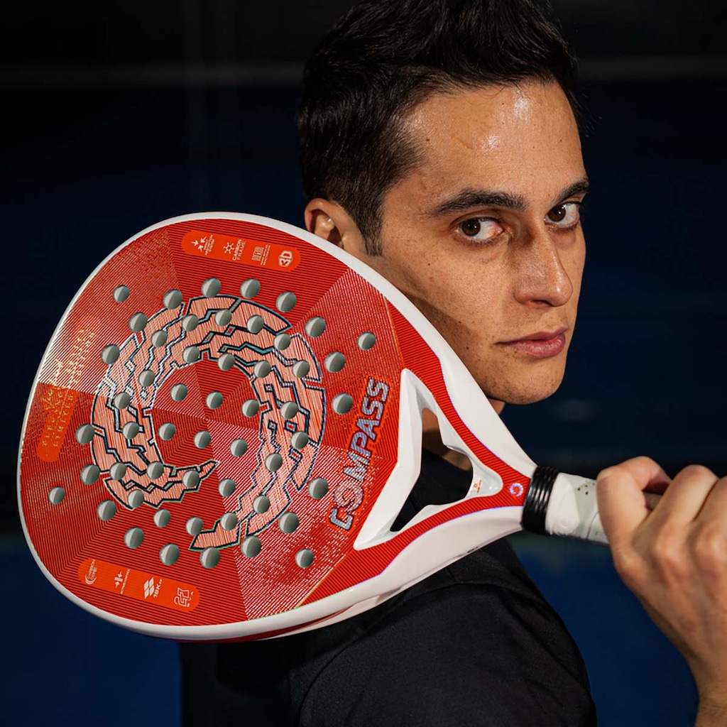 Imagem 3 do produto Raquete Padel Compass JJ Limited Edition 16k Júlio Julianoti