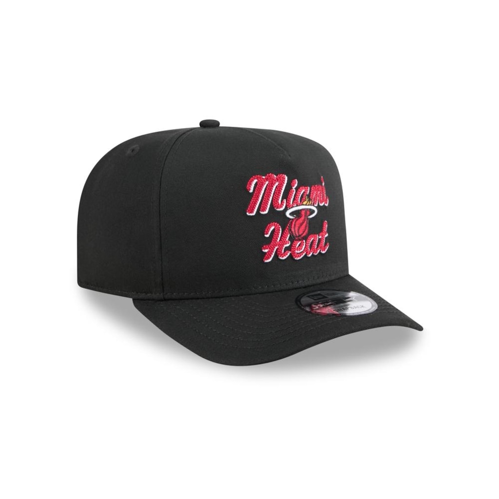 Imagem 2 do produto Boné New Era 9Fifty A-Frame Snapback Miami Heat NBA Masculino