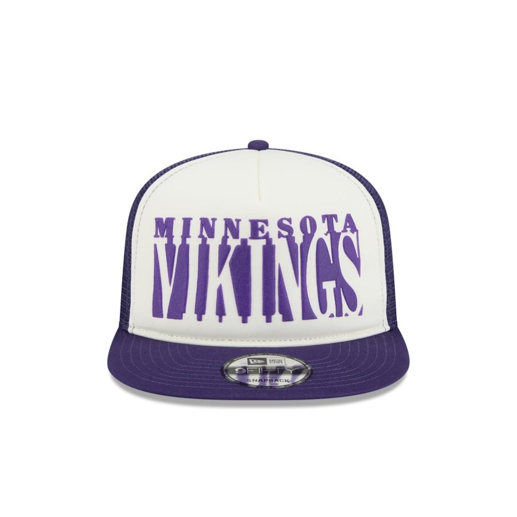 Imagem 2 do produto Boné New Era 9Fifty A-Frame Snapback Minnesota Vikings NFL Masculino