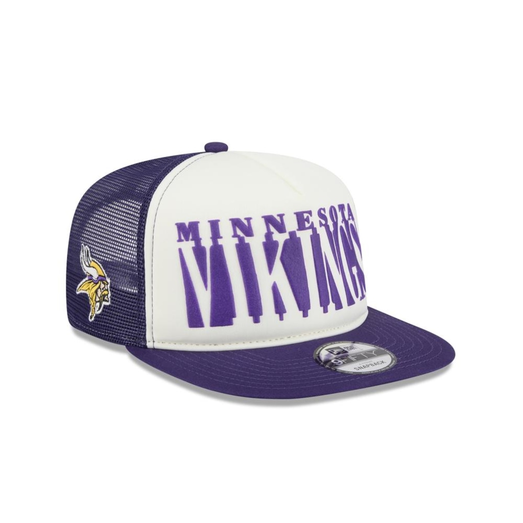 Imagem 3 do produto Boné New Era 9Fifty A-Frame Snapback Minnesota Vikings NFL Masculino