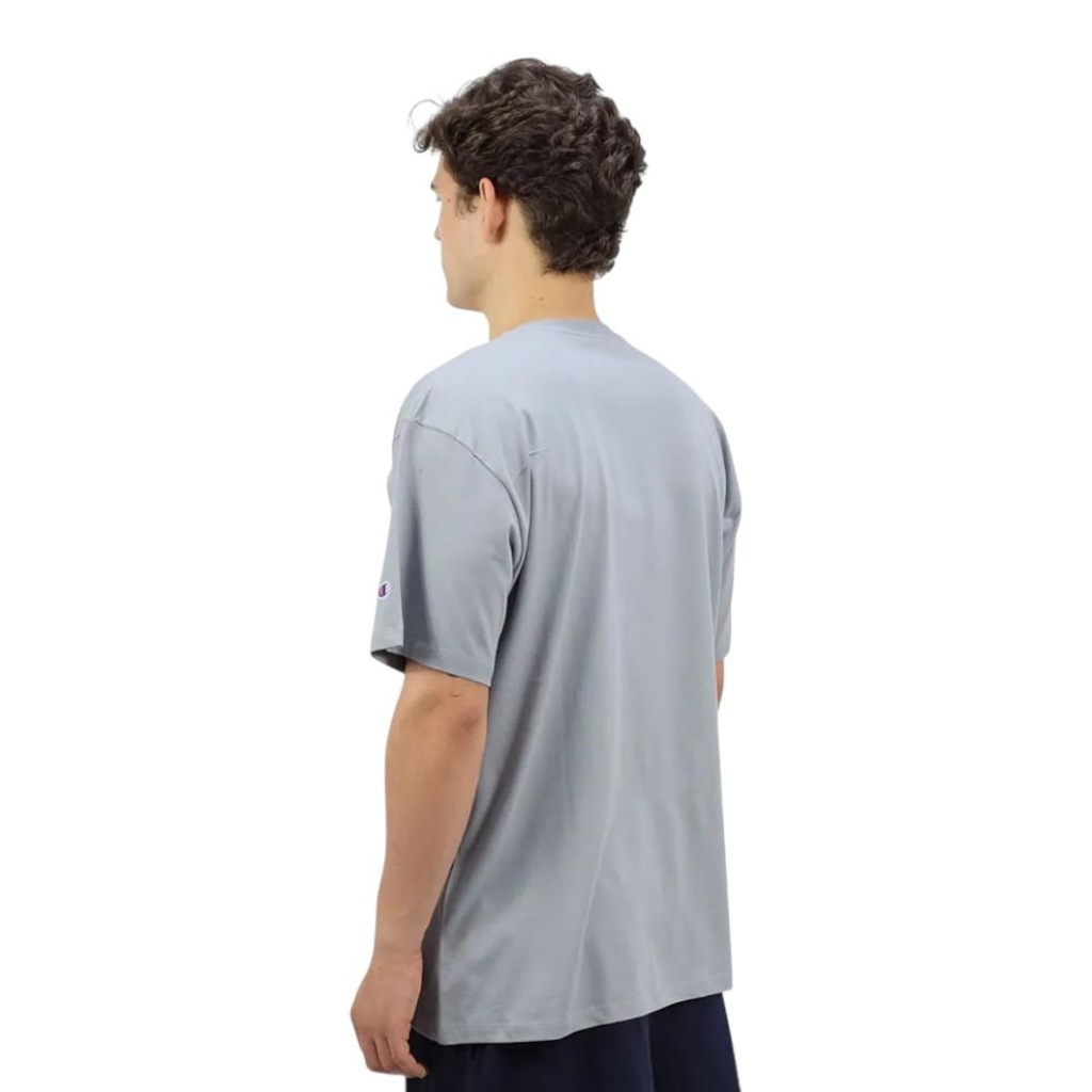 Imagem 2 do produto Camiseta Champion Athletic Basic Cinza Masculina