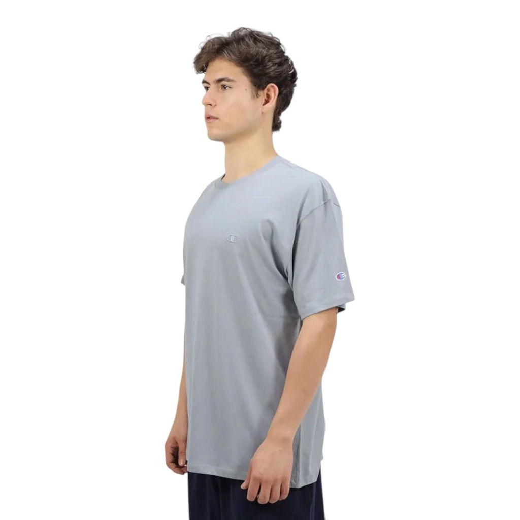 Imagem 3 do produto Camiseta Champion Athletic Basic Cinza Masculina