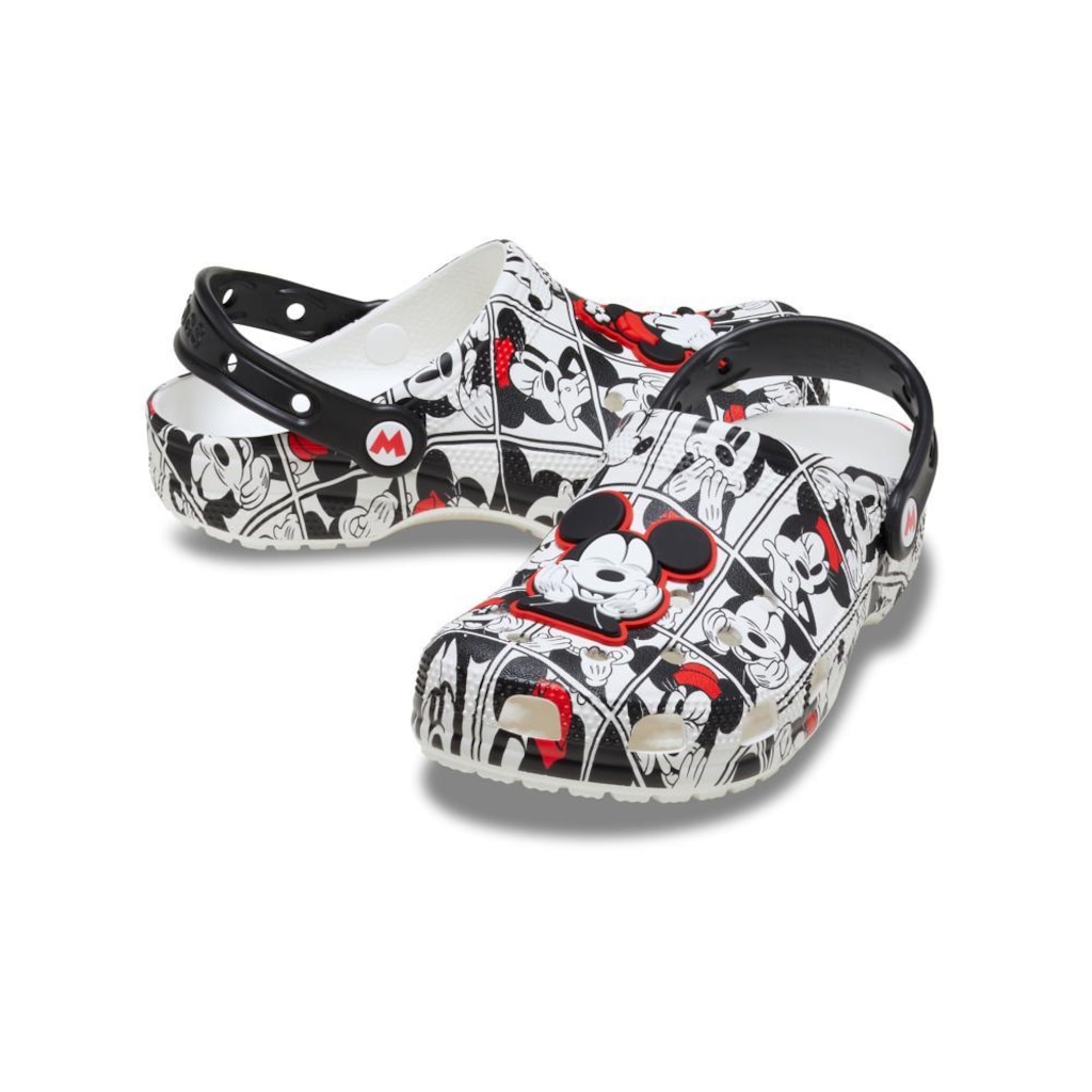 Imagem 4 do produto Sandália Crocs Mickey and Minnie Classic Clog Multi - Unissex