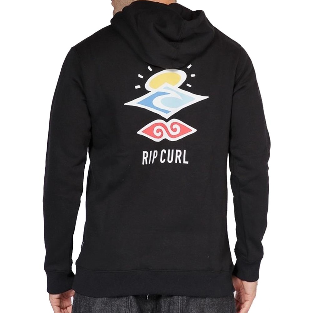 Imagem 2 do produto Blusão Rip Curl Canguru Brazil Sarch Icon Masculino