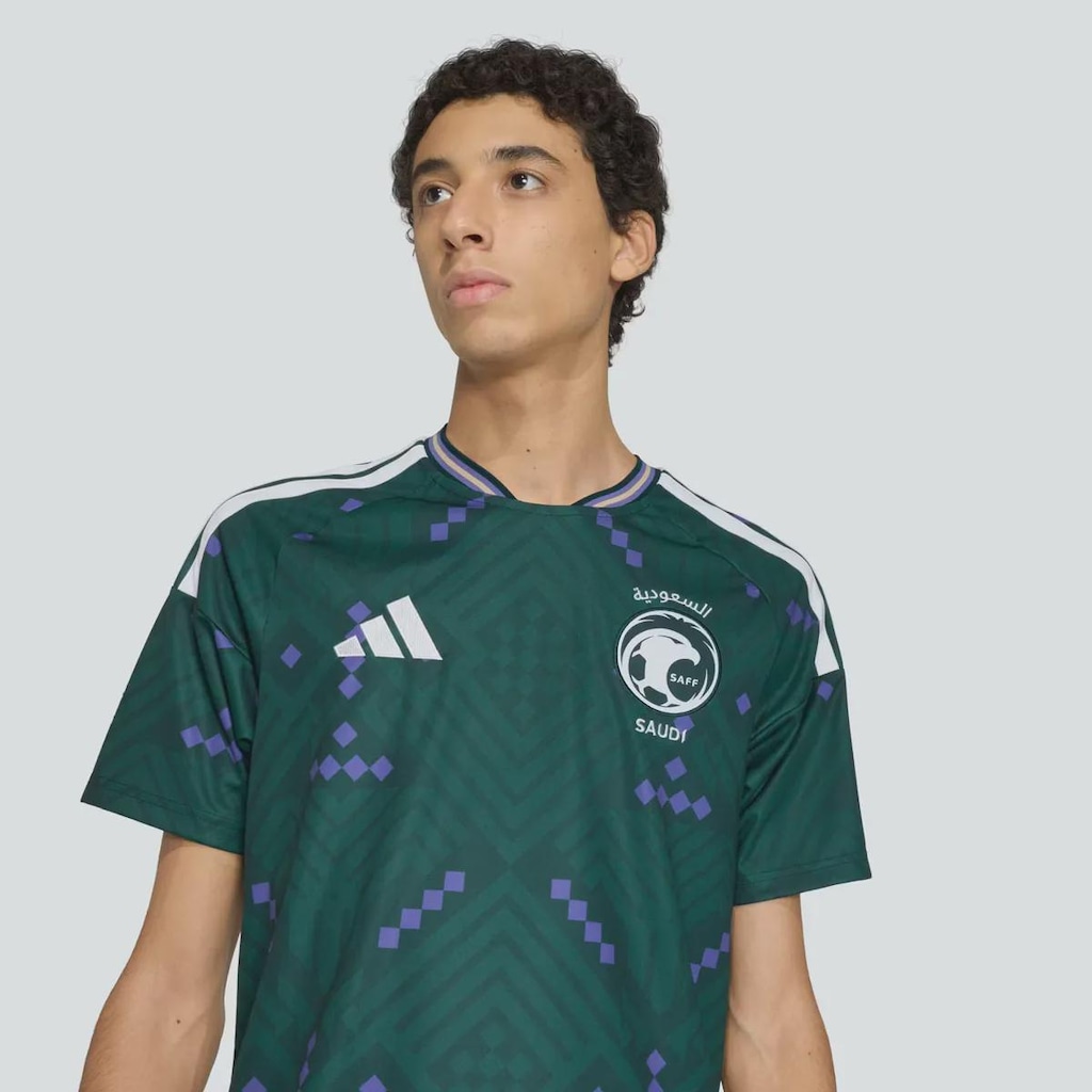Imagem 4 do produto Camisa Arábia Saudita I 26/27 adidas Masculina