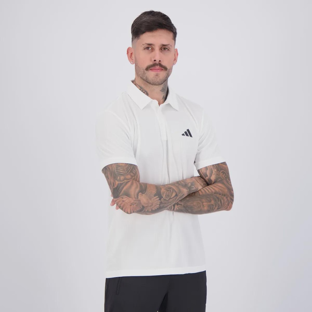 Imagem 2 do produto Camisa Polo adidas Tennis Logo Masculina