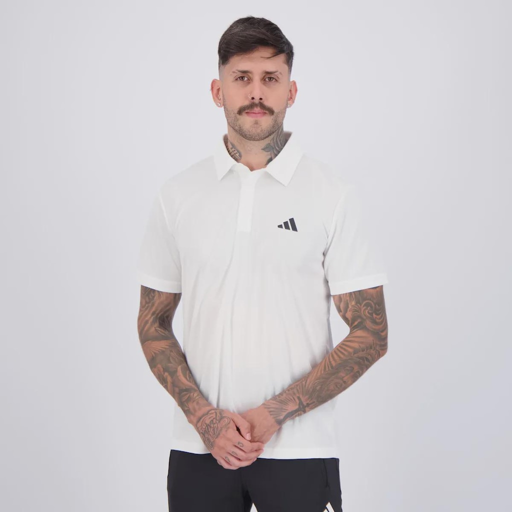 Imagem 3 do produto Camisa Polo adidas Tennis Logo Masculina