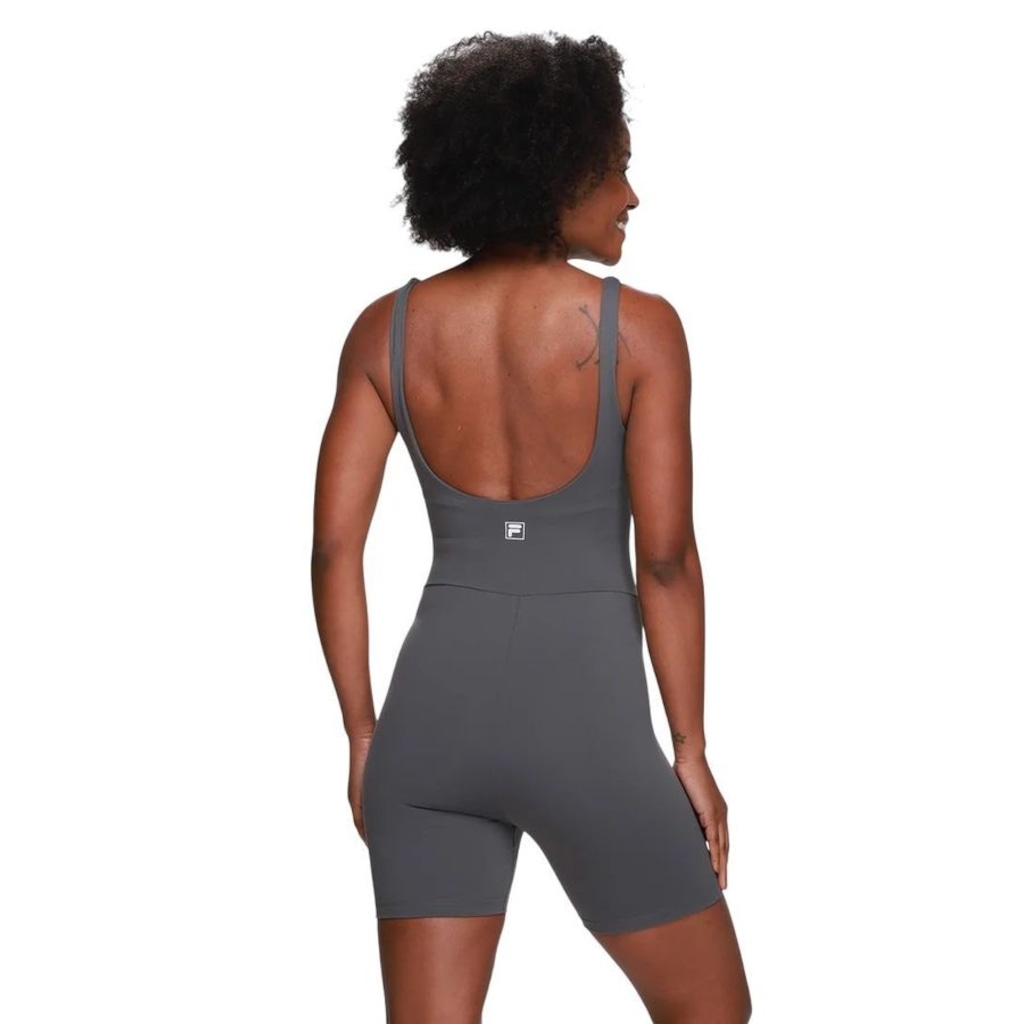 Imagem 2 do produto Macacão Fila Curto Touch Gym Feminino