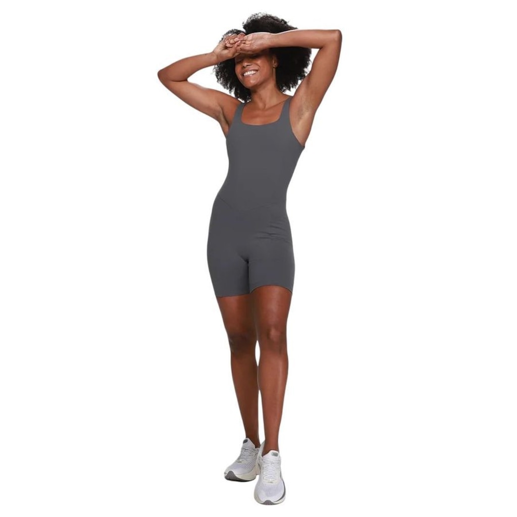 Imagem 4 do produto Macacão Fila Curto Touch Gym Feminino