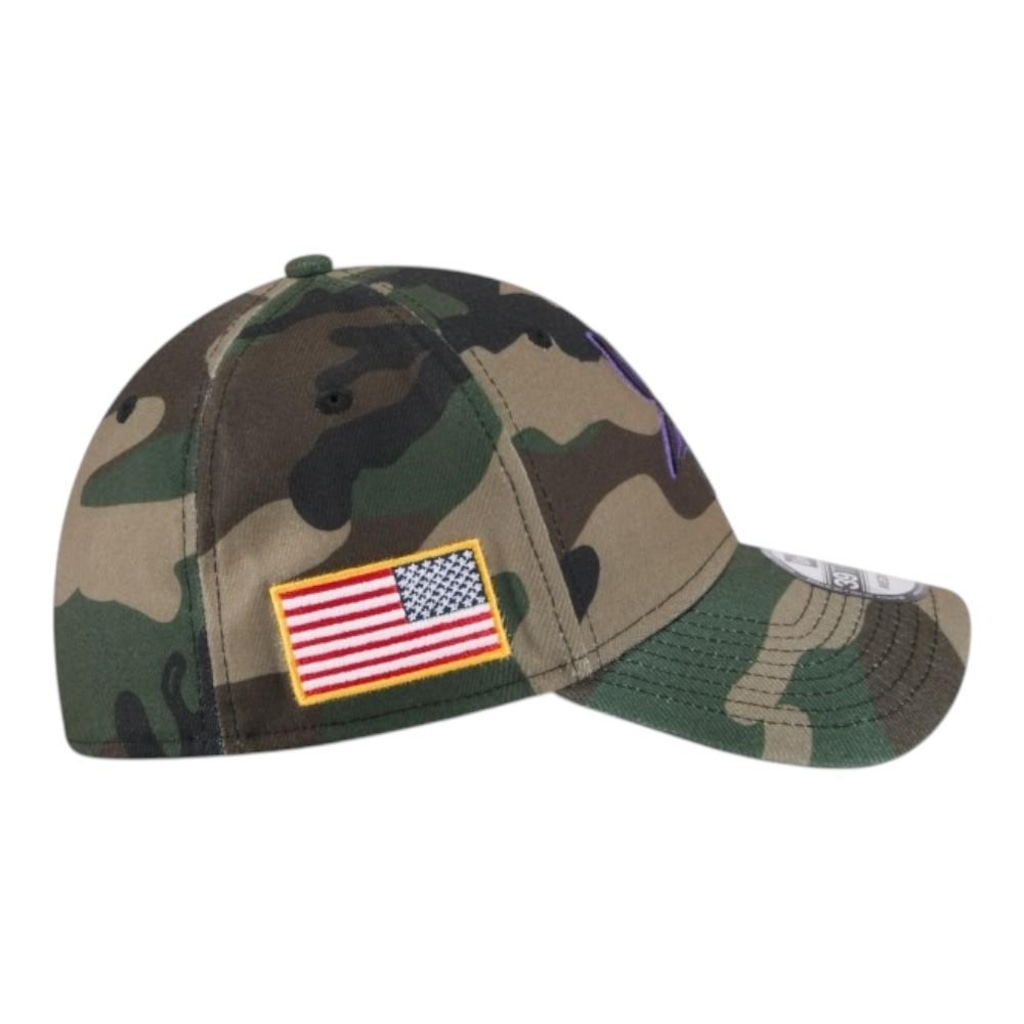 Imagem 5 do produto Boné New Era 3930 Minnesota Vikings Salute Service 25 Masculino
