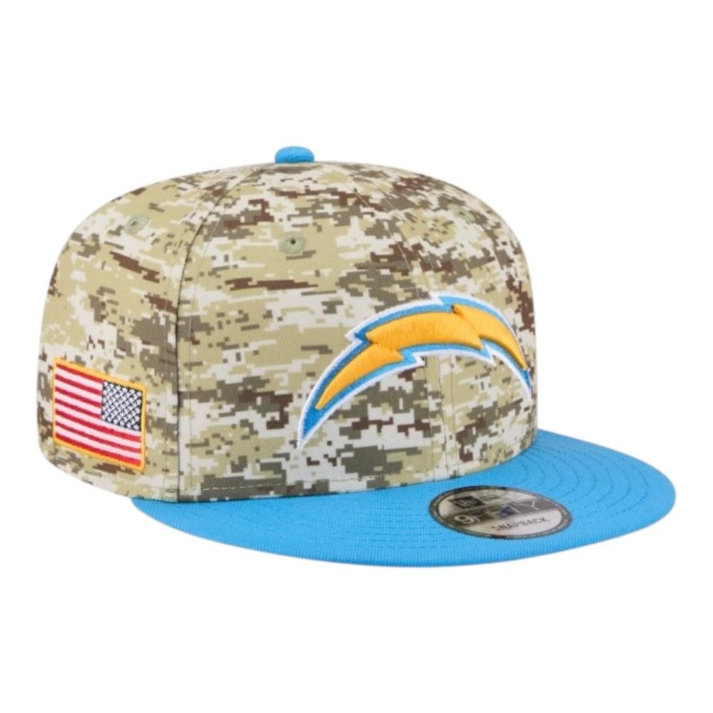 Imagem 4 do produto Boné New Era 950 Los Angeles Chargers Salute Service 25 Masculino