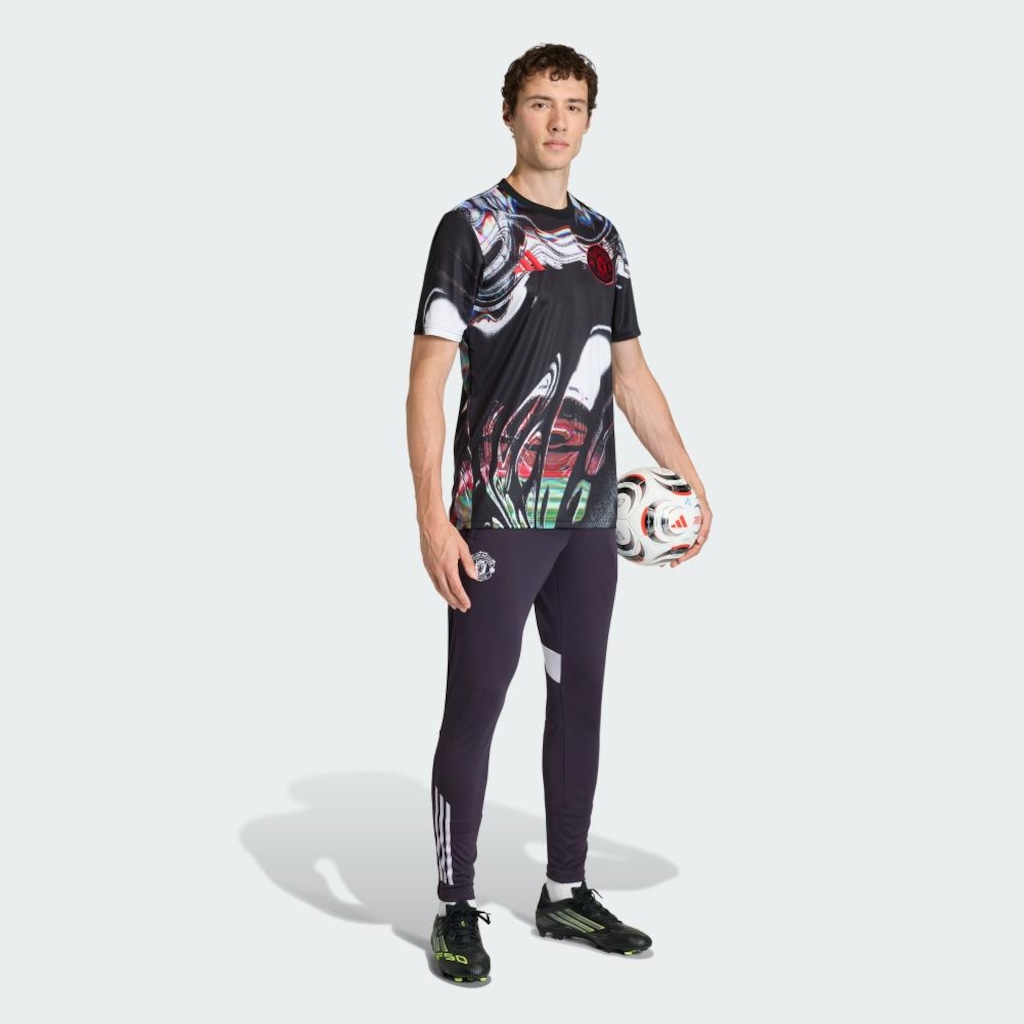 Imagem 4 do produto Camisa Manchester United Pré-Jogo 25/26 Adidas Masculina