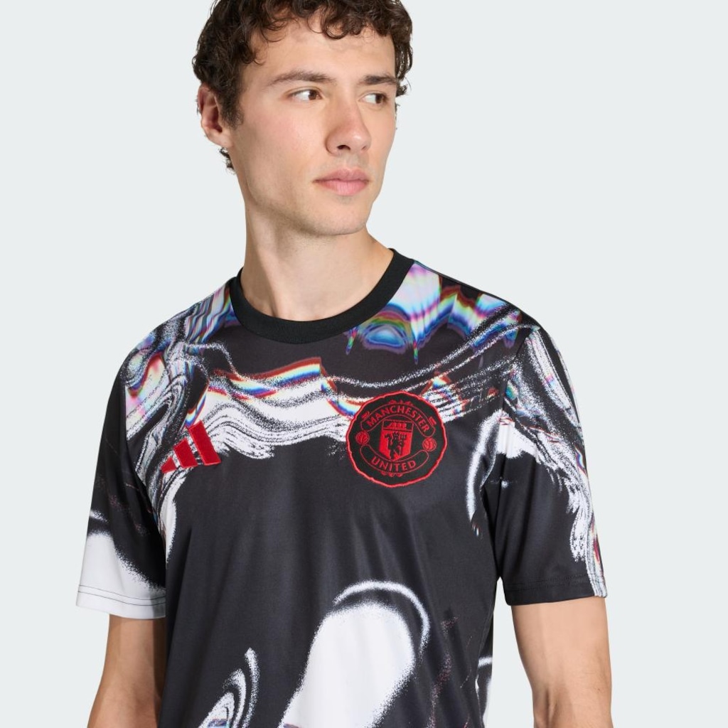 Imagem 5 do produto Camisa Manchester United Pré-Jogo 25/26 Adidas Masculina