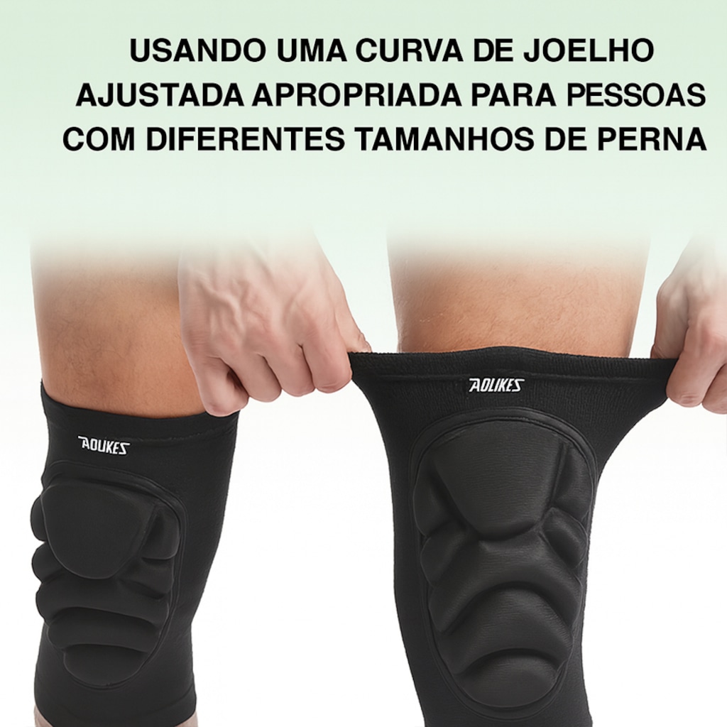 Imagem 2 do produto Joelheira Esportiva Gold Sports Aolokis Premium Pro - 1 Par