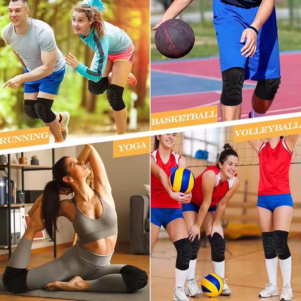 Imagem 5 do produto Joelheira Esportiva Gold Sports Aolokis Premium Pro - 1 Par