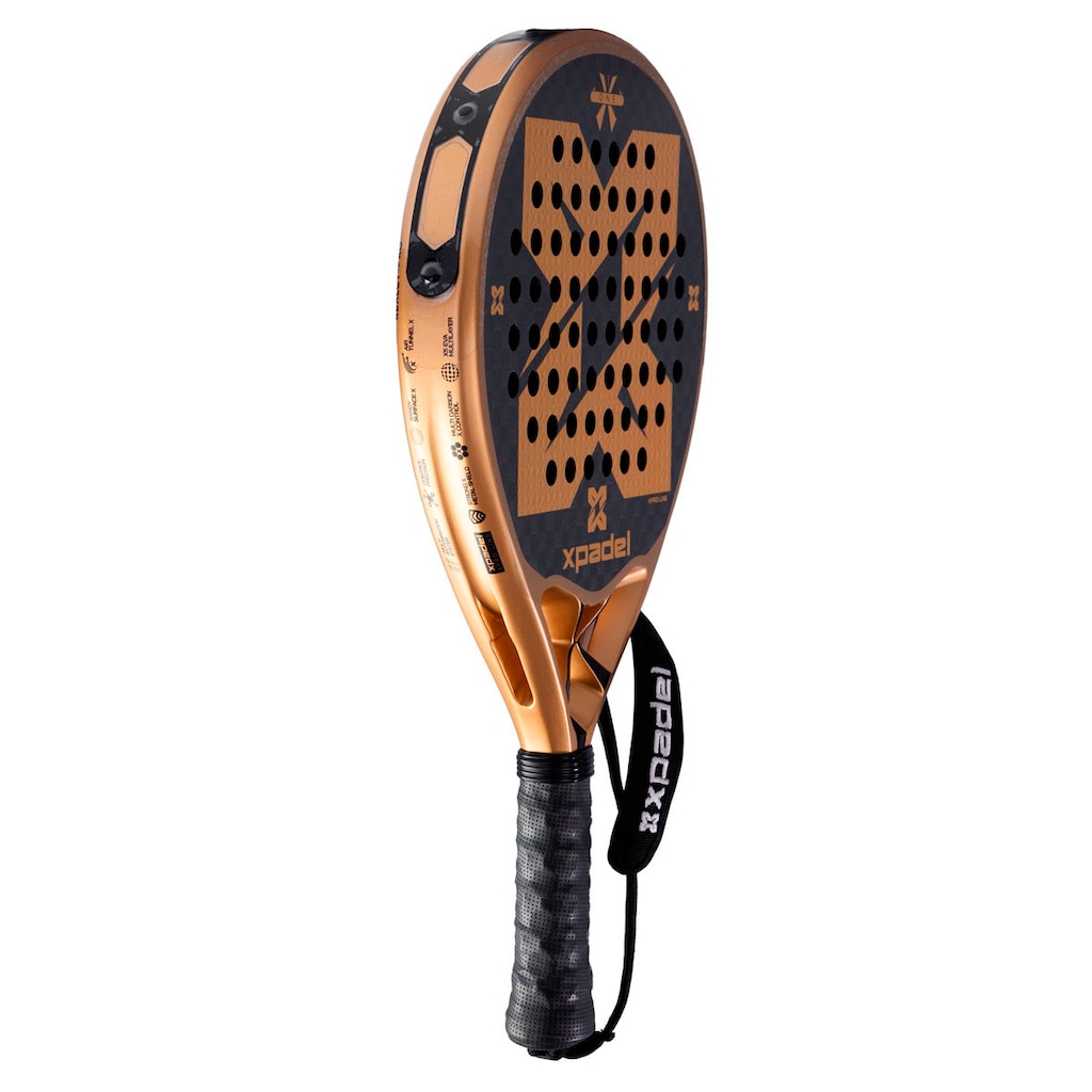 Imagem 3 do produto Raquete de Padel Xmasters Xpadel Dark and Gold - X One