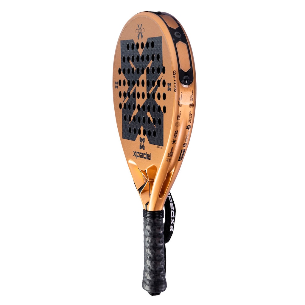 Imagem 4 do produto Raquete de Padel Xmasters Xpadel Dark and Gold - X One