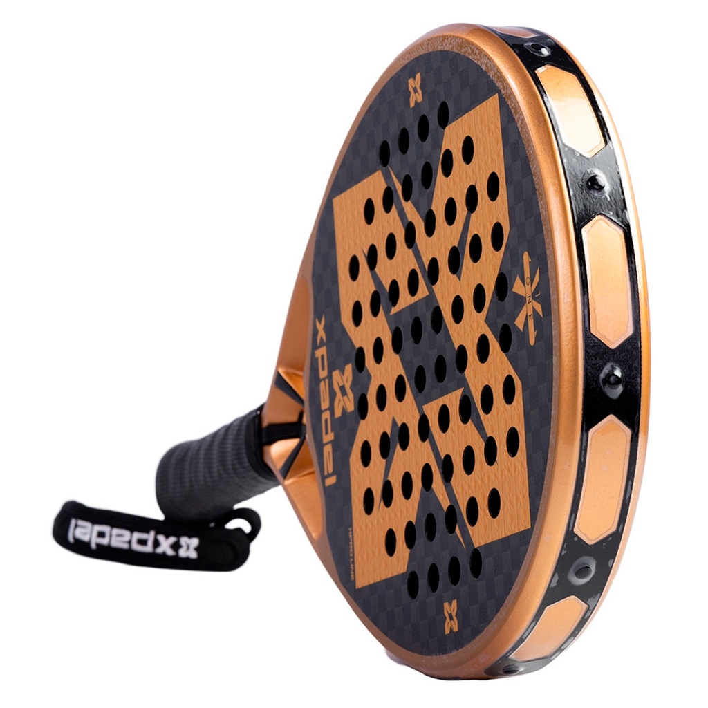 Imagem 5 do produto Raquete de Padel Xmasters Xpadel Dark and Gold - X One