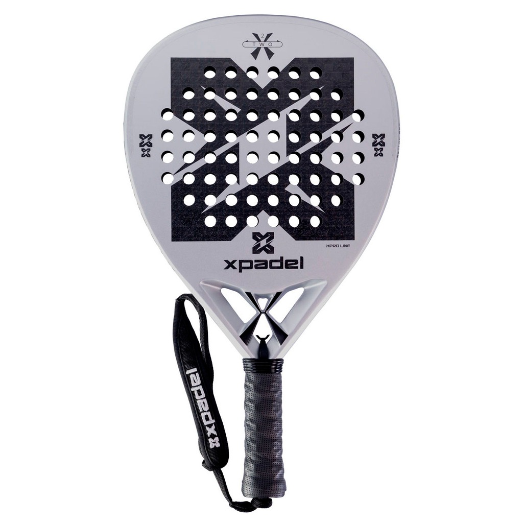 Imagem 2 do produto Raquete Padel Xmasters Xpadel Dark and Silver - Double X