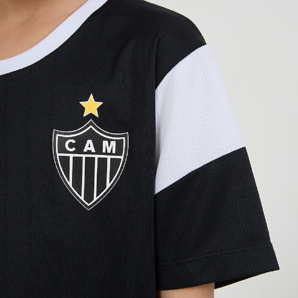 Imagem 3 do produto Camisa Do Atlético Mineiro Estremecer Braziline - Infantil