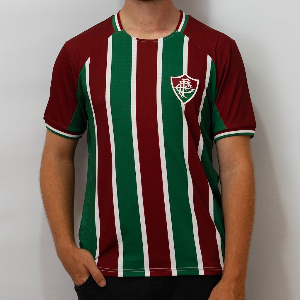 Imagem 3 do produto Camisa Do Fluminense Raglan Bench Braziline - Masculino