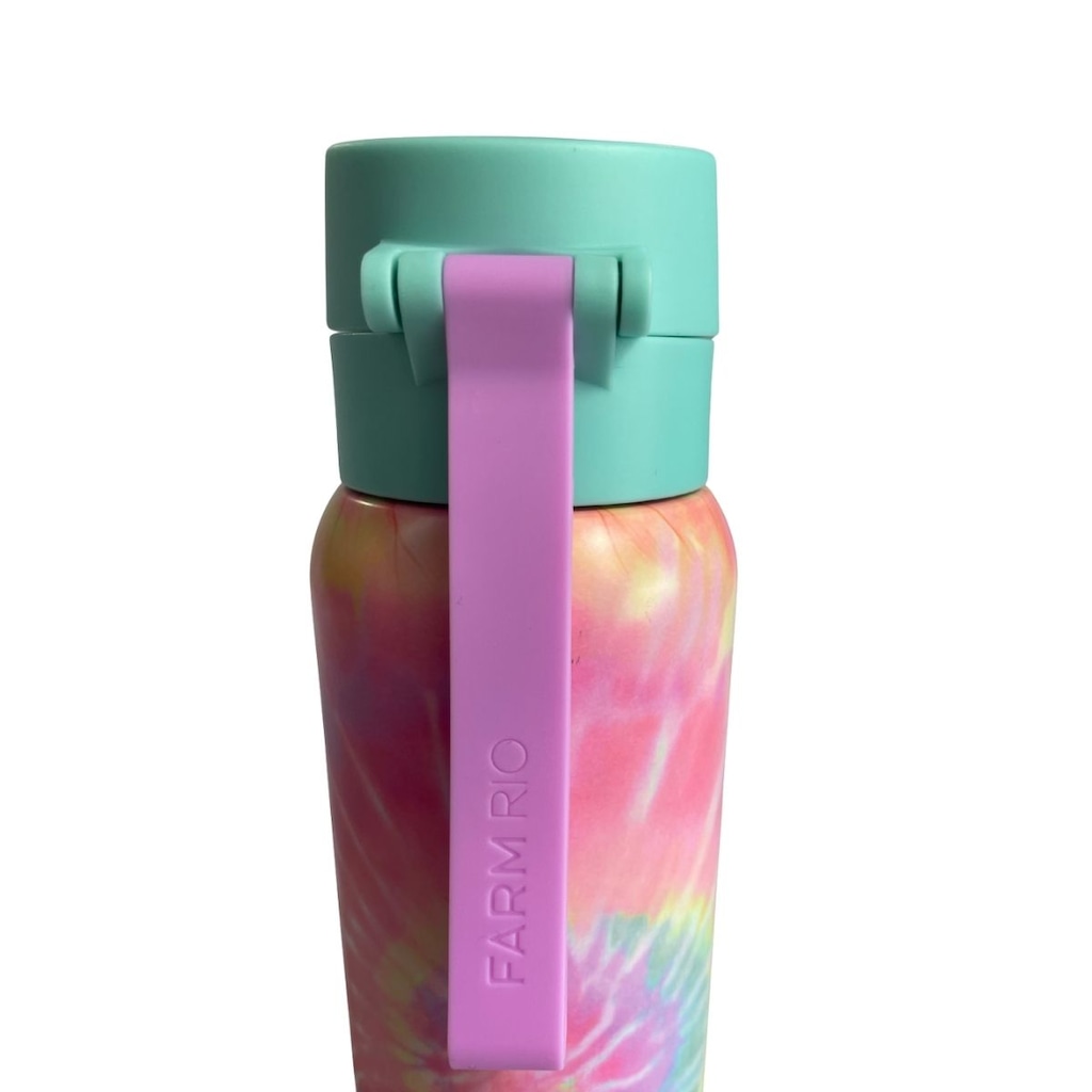 Imagem 4 do produto Garrafa Farm Etc Original Térmica Estampada Tie Dye 850ml