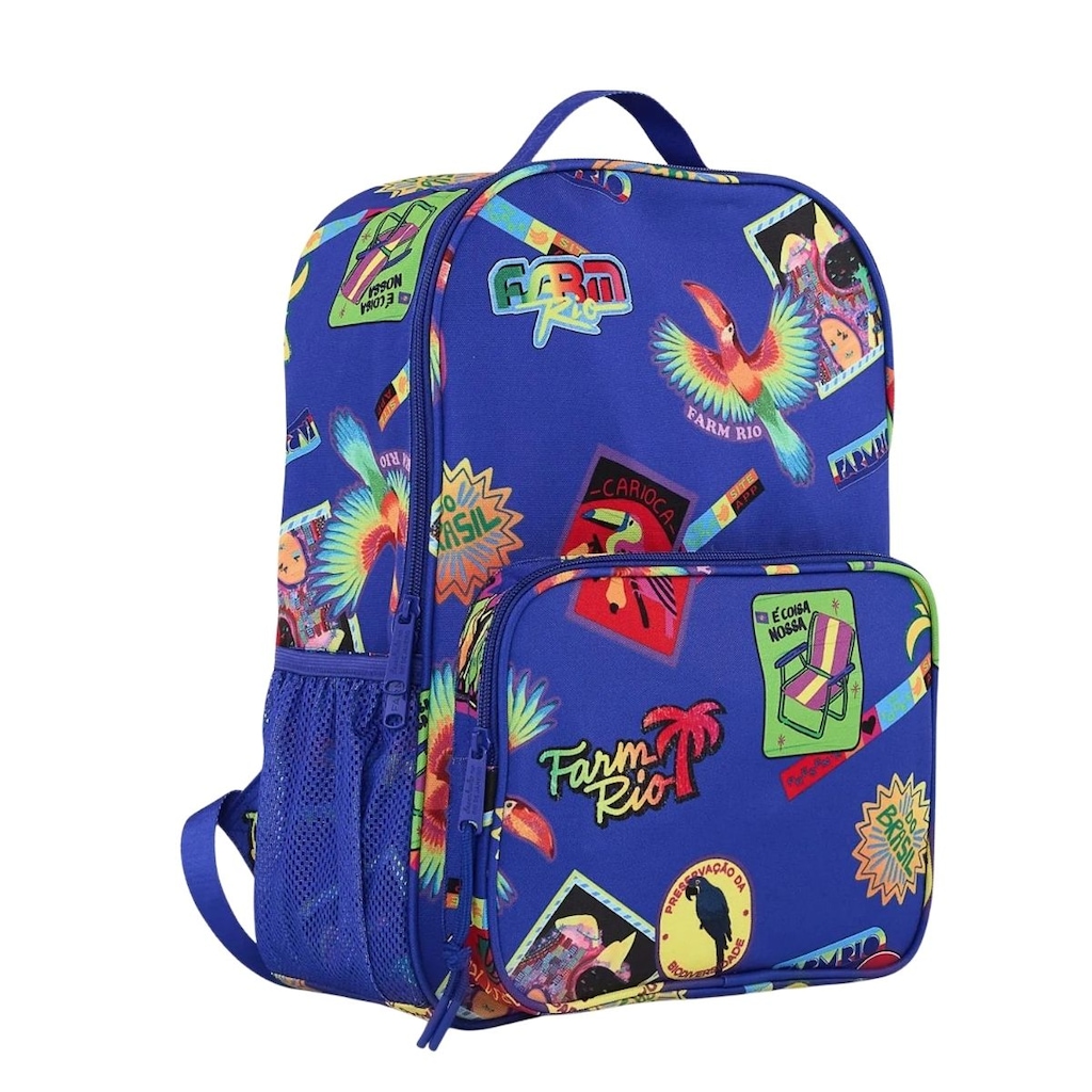 Imagem 2 do produto Mochila Farm Me Leva Patch Rio Estampada Original