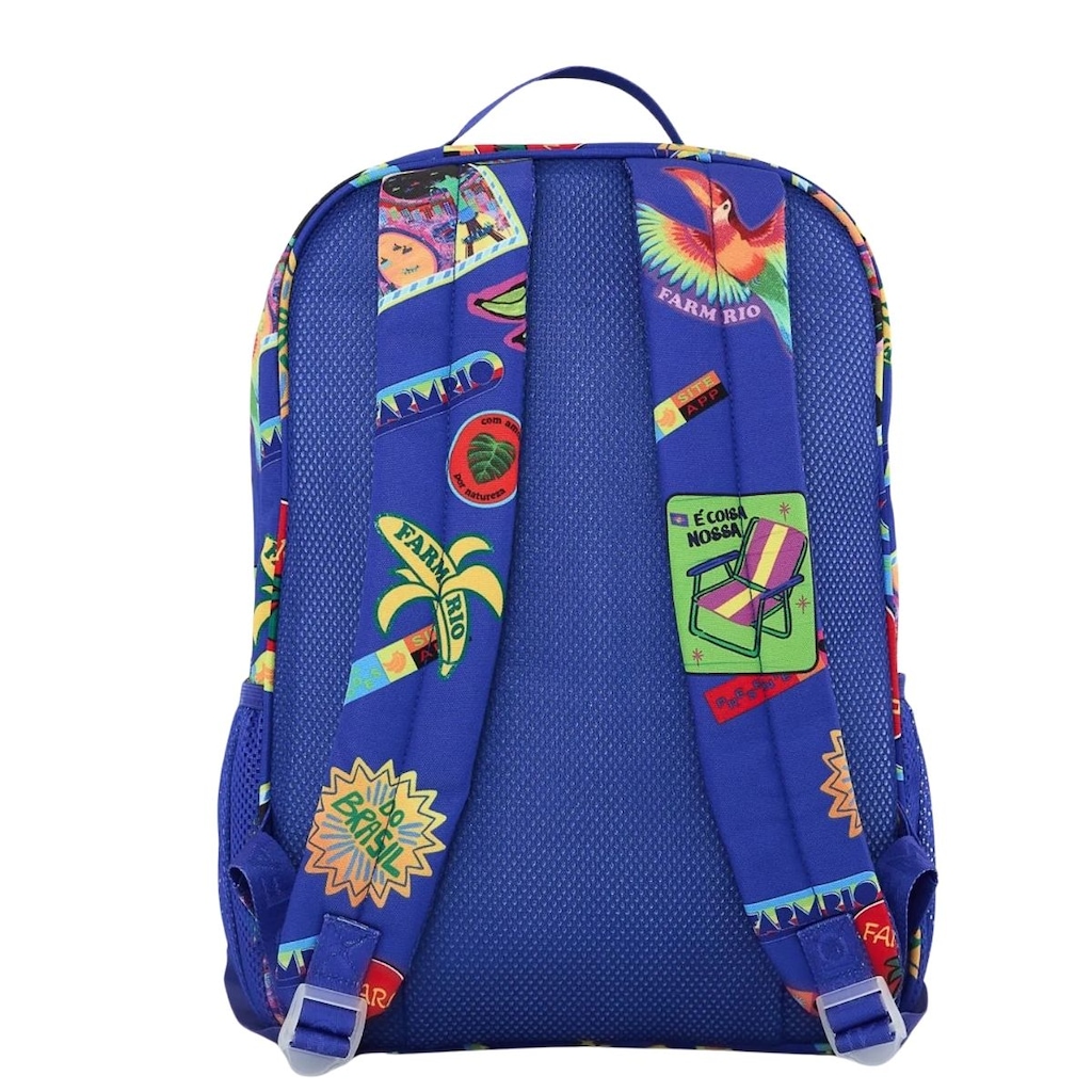 Imagem 4 do produto Mochila Farm Me Leva Patch Rio Estampada Original