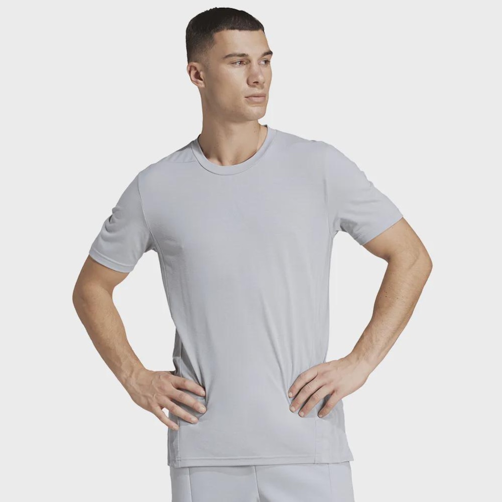 Imagem 2 do produto Camiseta adidas Designed 4 Training 3 Listras Masculina