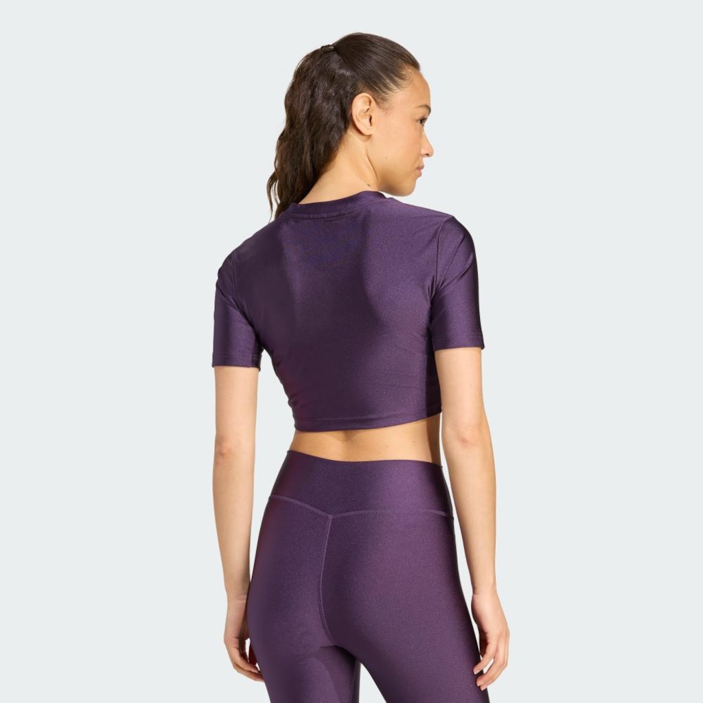 Imagem 3 do produto Camiseta adidas Essentials de Treino Shine Feminina