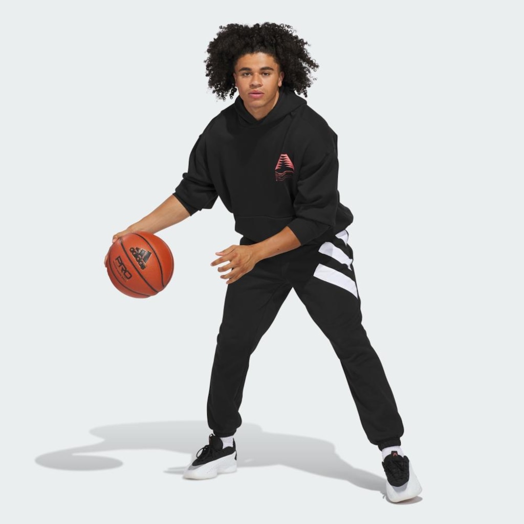Imagem 4 do produto Blusão de Moletom adidas Anthony Edwards Schematic Masculino