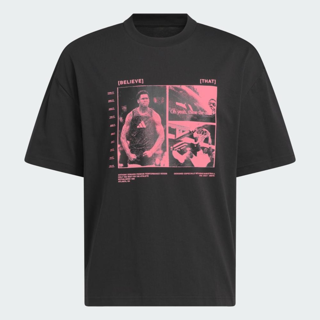 Imagem 2 do produto Camiseta adidas Anthony Edwards Masculina