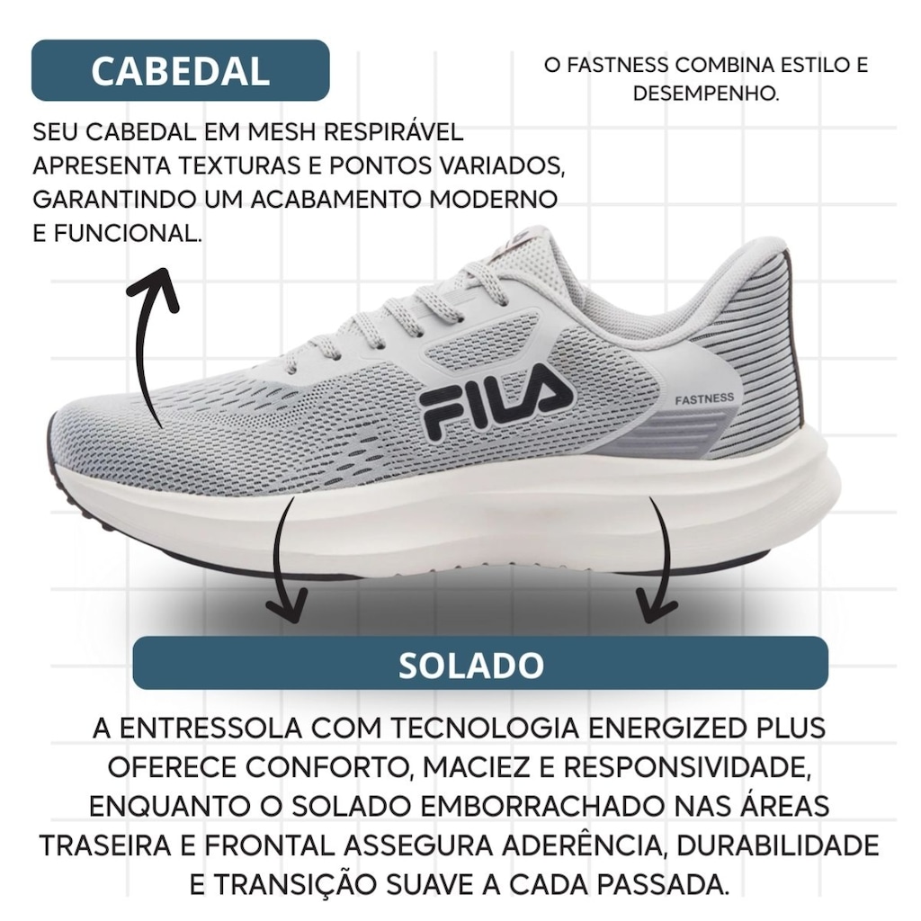 Imagem 4 do produto Tênis Fila Fastness - Masculino