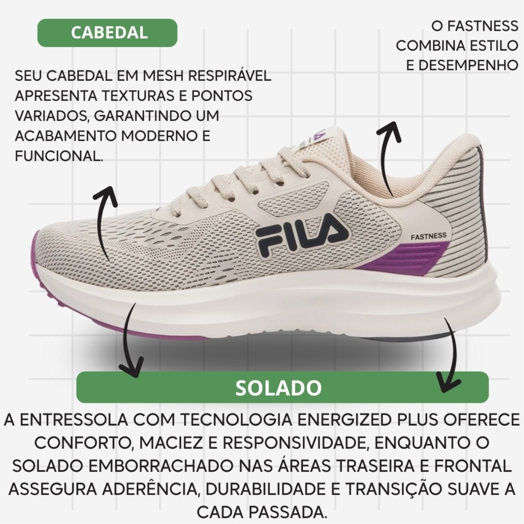 Imagem 4 do produto Tênis Fila Fastness - Feminino