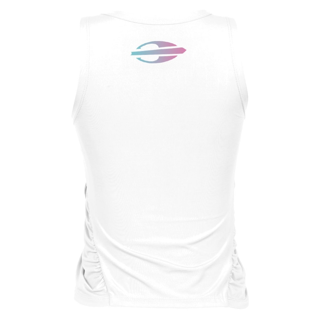 Imagem 2 do produto Camiseta Regata Cropped Mormaii Beach Tennis Vitória Marchezini Feminina