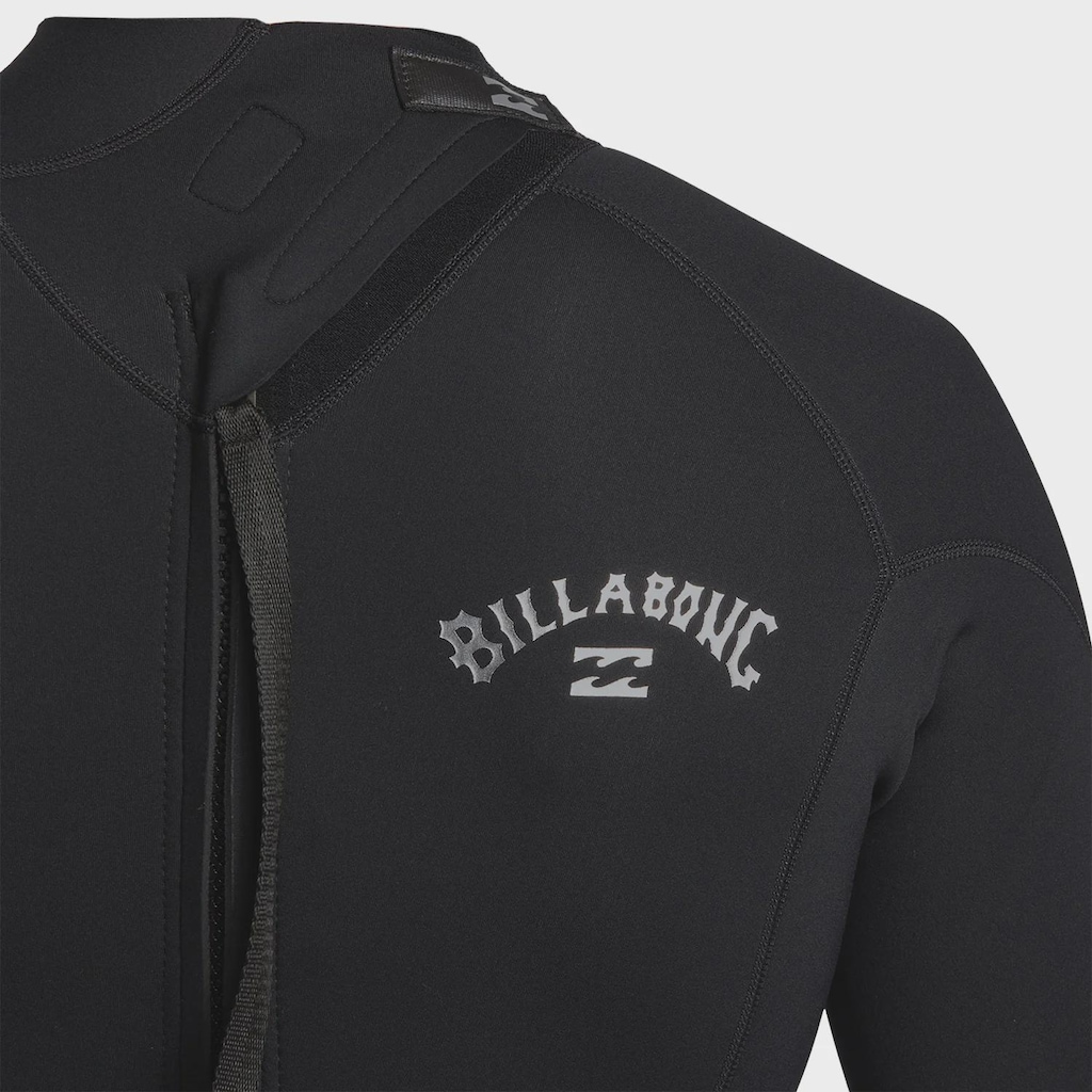 Imagem 4 do produto Long John Billabong Foil 302 Full Back Zip Black - Masculino