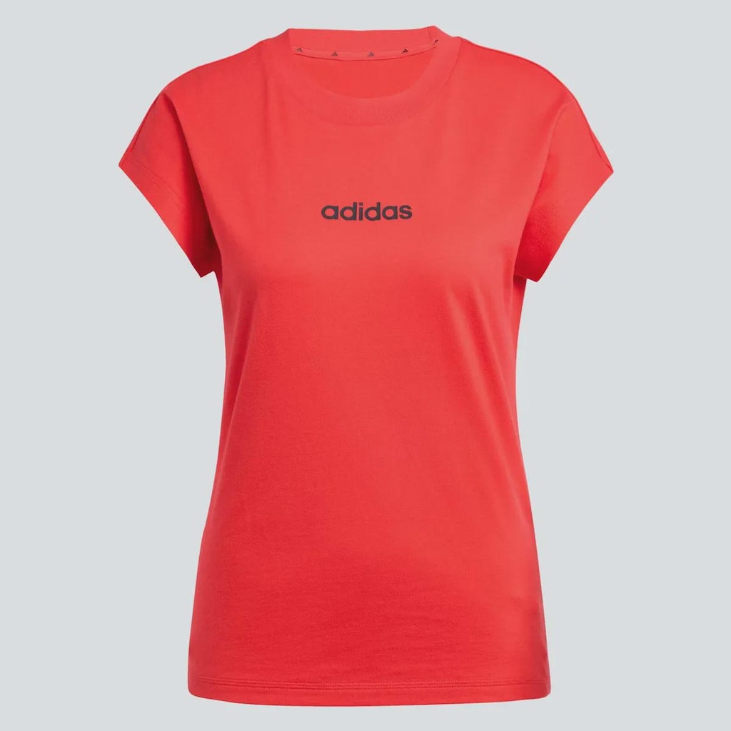 Imagem 4 do produto Camiseta Feminina adidas Manga Curta Logo Linear