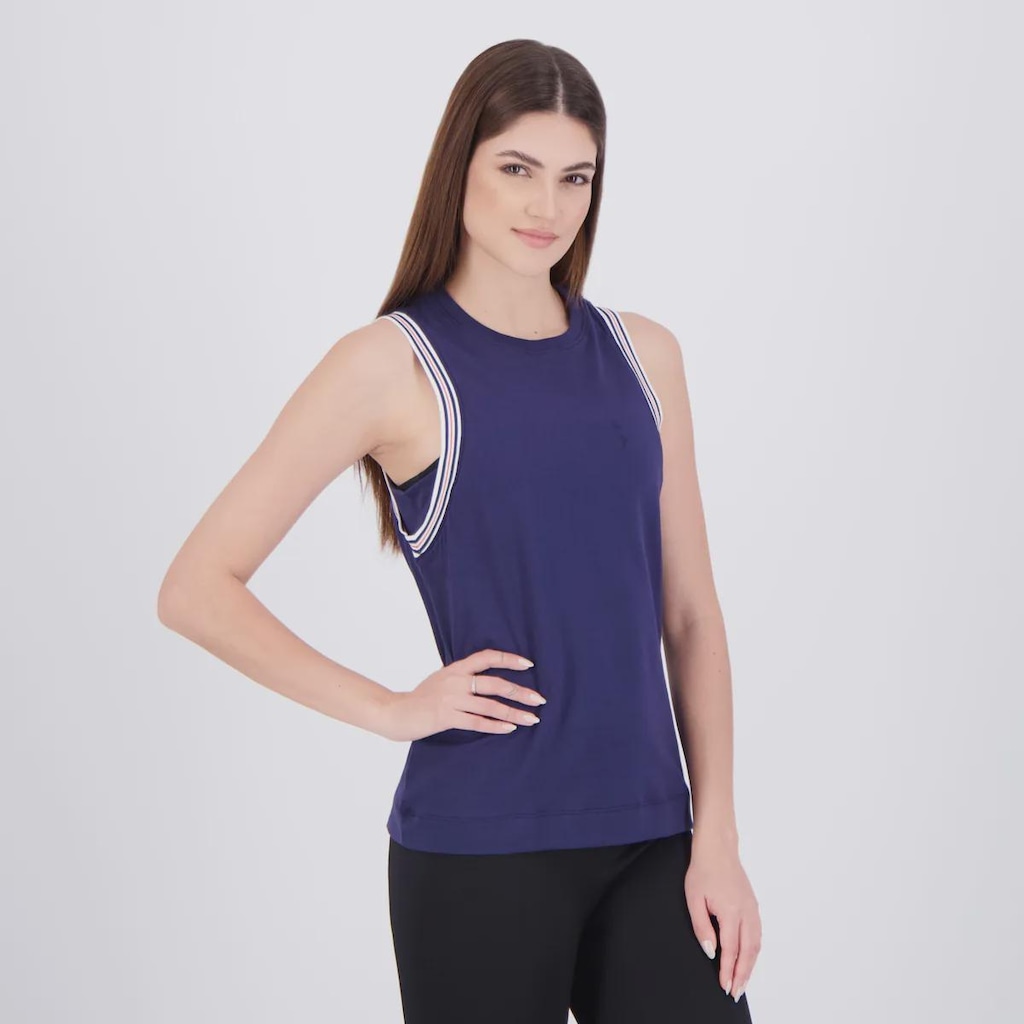 Imagem 2 do produto Camiseta Regata Fila Comfort Chevron Letter Feminina