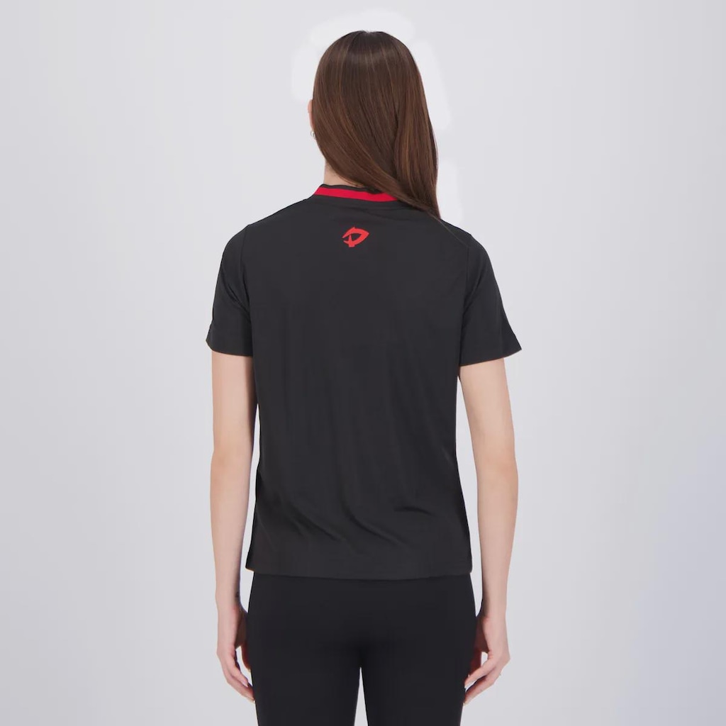 Imagem 4 do produto Camisa Do Atlético Goianiense Concentração 2024 Dragão Premium - FutFanatics - Feminina