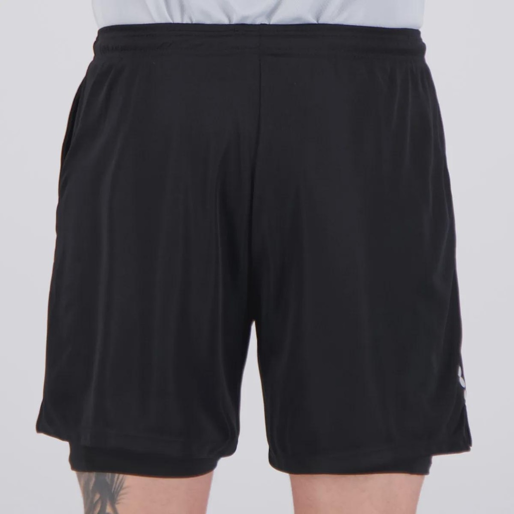 Imagem 4 do produto Bermuda Diadora 2 em 1 Com Bolso - Masculina