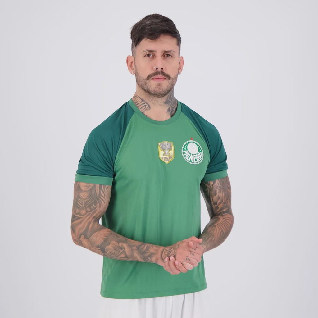 Imagem 2 do produto Camisa Do Palmeiras Line Escudo Patch Campeão Copa do Brasil 2020 - FutFanatics - Masculino