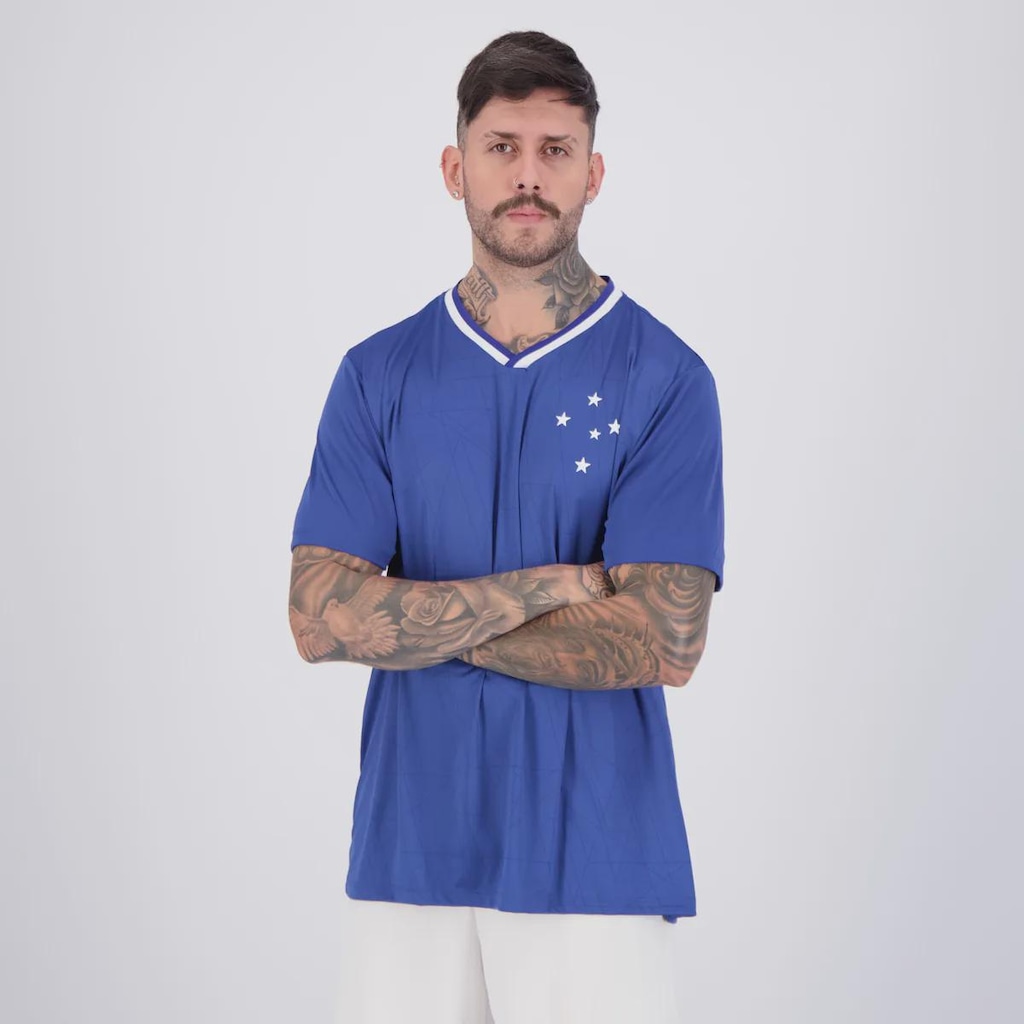Imagem 3 do produto Camisa Do Cruzeiro Celeste - Masculina